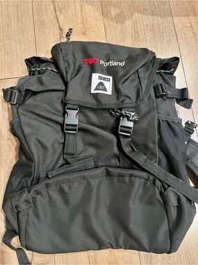 Poler Black TEDx Portland Daypack Backpack